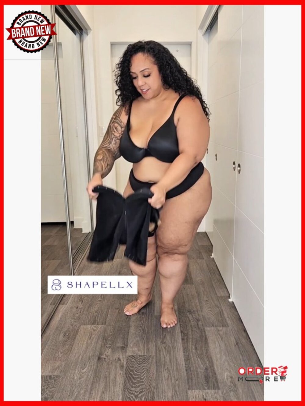 Tummy Control Shapewear Bodysuit Butt Lifter Plus Size Fajas - Picture 7 of 7
